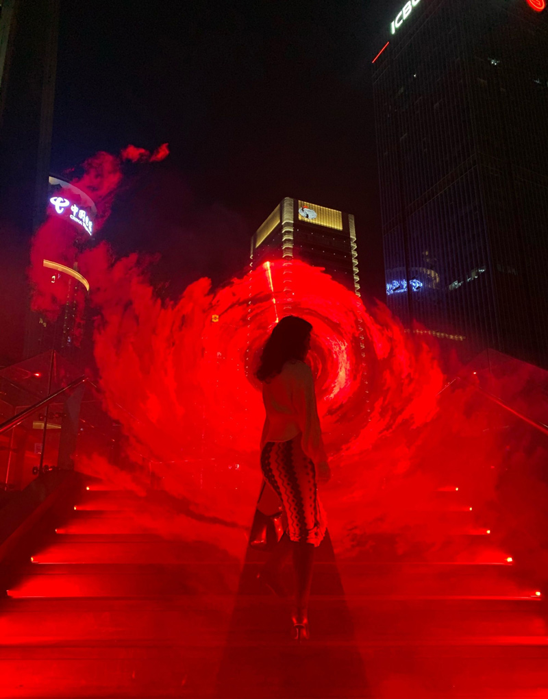 Shenzhen Ping An Financial Center-Foreign Language Travel-Guangdong Nightjar Lighting Co., Ltd.